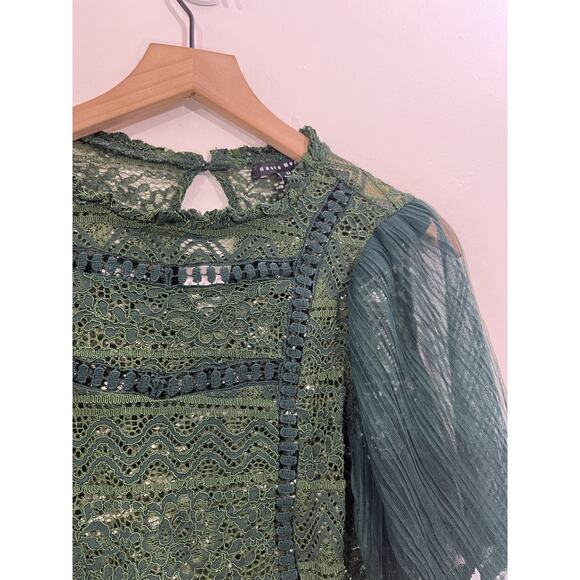 Fairy Grunge Whimsigoth Goblincore Victorian Edwardian Romantic Top M Ethereal - Picture 4 of 14